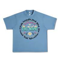 Pebble Blue by the power of the name Urban Heavy Tee - MaliasSmallBusiness