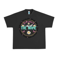 Pigment Black by the power of the name Urban Heavy Tee - MaliasSmallBusiness