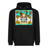Black wranglin mama Heavyweight Hoodie - TumblerDesignByShophia