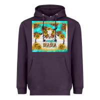 Plum wranglin mama Heavyweight Hoodie - TumblerDesignByShophia