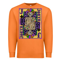 Carrot joker mardi gras skeleton Premium Sweatshirt - CowGirlArtShop