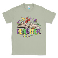 Matcha teacher mardi gras Classic Tee - MaliasSmallBusiness