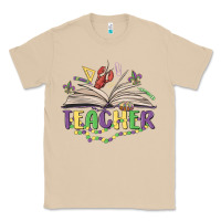 Mushroom teacher mardi gras Classic Tee - MaliasSmallBusiness
