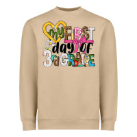 Mushroom my first day of 3rd grade Heavyweight Sweatshirt - NancyCooperArtShop