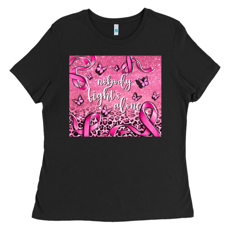 Nobody Fight's Alone Ladies Tee by AdoDesignShop | Teevron