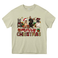 Mossy merry christmas chihuahua pitbull pug dachshund Heavy Core Tee - JahusDesignShop