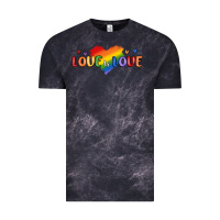 Cloud Black love is love lgbtq Vintage Tee - MaliasSmallBusiness
