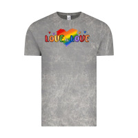 Cloud Rock love is love lgbtq Vintage Tee - MaliasSmallBusiness