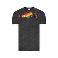 Vintage Black love is love lgbtq Vintage Tee - MaliasSmallBusiness