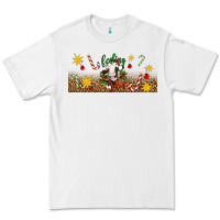 White Christmas feeling jolly cow Premium Tee - Artiststas