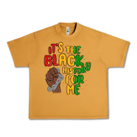 Peanut Butter it s the black history for me Urban Heavy Tee - MaliasSmallBusiness