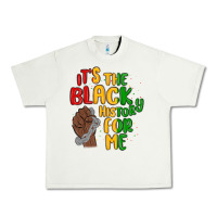 Pistachio it s the black history for me Urban Heavy Tee - MaliasSmallBusiness