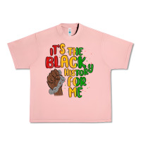 Salmon it s the black history for me Urban Heavy Tee - MaliasSmallBusiness