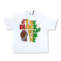 White it s the black history for me Urban Heavy Tee - MaliasSmallBusiness