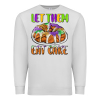 Dove Grey let them eat cake Premium Sweatshirt - CowGirlArtShop