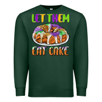 Sports Green let them eat cake Premium Sweatshirt - CowGirlArtShop