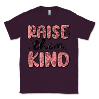 Plum raise them kind Classic Tee - MaliasSmallBusiness