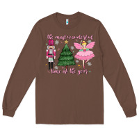 Chestnut the most wonderful time of the year Long Sleeve Tee - MaliasSmallBusiness