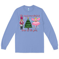 Colony Blue the most wonderful time of the year Long Sleeve Tee - MaliasSmallBusiness