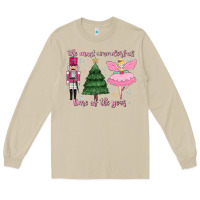 Mushroom the most wonderful time of the year Long Sleeve Tee - MaliasSmallBusiness