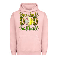 Pigment Salmon Baseball Dad Softball Urban Hoodie - BundleAndBundleShop