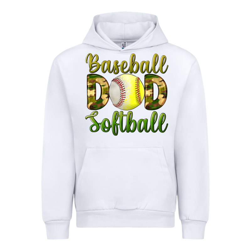Baseball Dad Softball Urban Hoodie by BundleAndBundleShop | Teevron