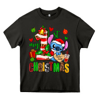 Asphalt my first christmas stitch Heavy Core Tee - AdoDesignShop