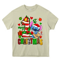 Mossy my first christmas stitch Heavy Core Tee - AdoDesignShop