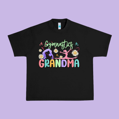 Gymnastics Grandma Urban Heavy Tee Designed By Maliassmallbusiness