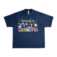 Navy gymnastics grandma Urban Heavy Tee - MaliasSmallBusiness