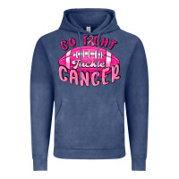 Vintage Denim go fight tackle cancer Vintage Hoodie - MaliasSmallBusiness