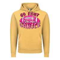 Vintage Mustard go fight tackle cancer Vintage Hoodie - MaliasSmallBusiness