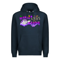 Navy mardi gras cruise Premium Hoodie - CowGirlArtShop