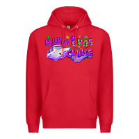 Red mardi gras cruise Premium Hoodie - CowGirlArtShop