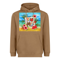 Toasted Coconut summer mama Heavyweight Hoodie - TumblerDesignByShophia