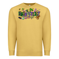 Antique Gold hairstylist mardi gras Premium Sweatshirt - CowGirlArtShop