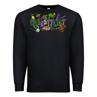 Black hairstylist mardi gras Premium Sweatshirt - CowGirlArtShop