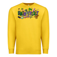 Lemon hairstylist mardi gras Premium Sweatshirt - CowGirlArtShop