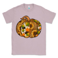Lilac Leopard cowhide sunflower pumpkin Classic Tee - NancyCooperArtShop
