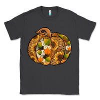 Smoke Leopard cowhide sunflower pumpkin Classic Tee - NancyCooperArtShop