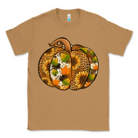 Toasted Coconut Leopard cowhide sunflower pumpkin Classic Tee - NancyCooperArtShop