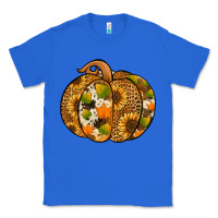 True Royal Leopard cowhide sunflower pumpkin Classic Tee - NancyCooperArtShop