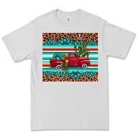 Dove Grey truck gemstone leopard Premium Tee - AdoDesignShop