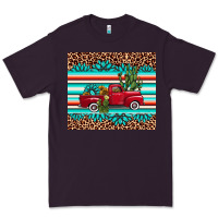 Plum truck gemstone leopard Premium Tee - AdoDesignShop