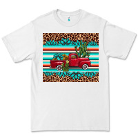White truck gemstone leopard Premium Tee - AdoDesignShop