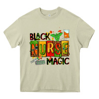 Mossy black nurse magic Heavy Core Tee - AdoDesignShop