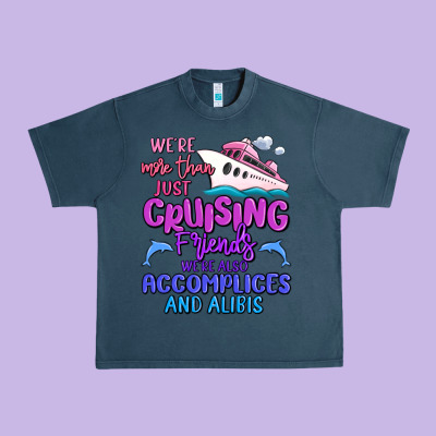 We're More Than Just Cruising Friends Urban Heavy Tee Designed By Maliassmallbusiness