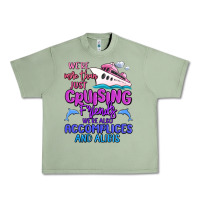 Oil Green we're more than just cruising friends Urban Heavy Tee - MaliasSmallBusiness