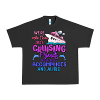 Pigment Black we're more than just cruising friends Urban Heavy Tee - MaliasSmallBusiness