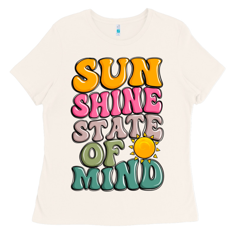 Sun Shine State Of Mind Ladies Tee by JahusDesignShop | Teevron